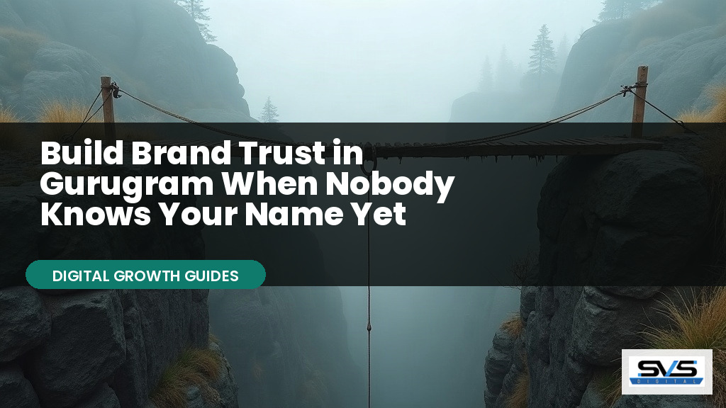 A wooden plank being lowered by rope to close a gap in an unfinished stone footbridge over a misty canyon