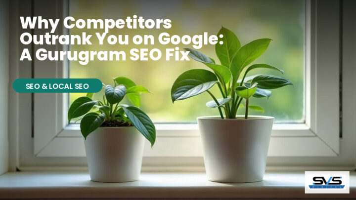 Two potted plants on a windowsill, one tall and thriving in sunlight, the other stunted in shadow